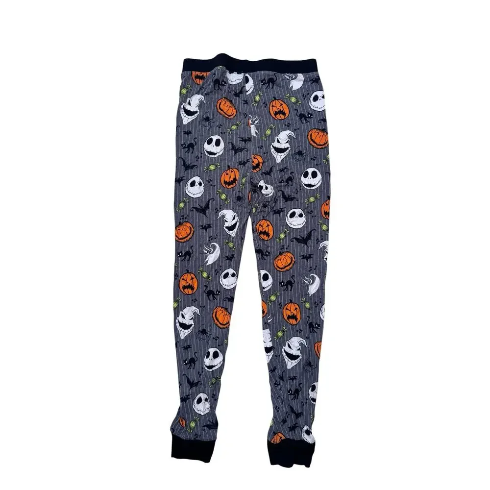 DISNEY x LITTLE SLEEPIES Nightmare Before Christmas Pajama Bottoms Size 7/8 Kids